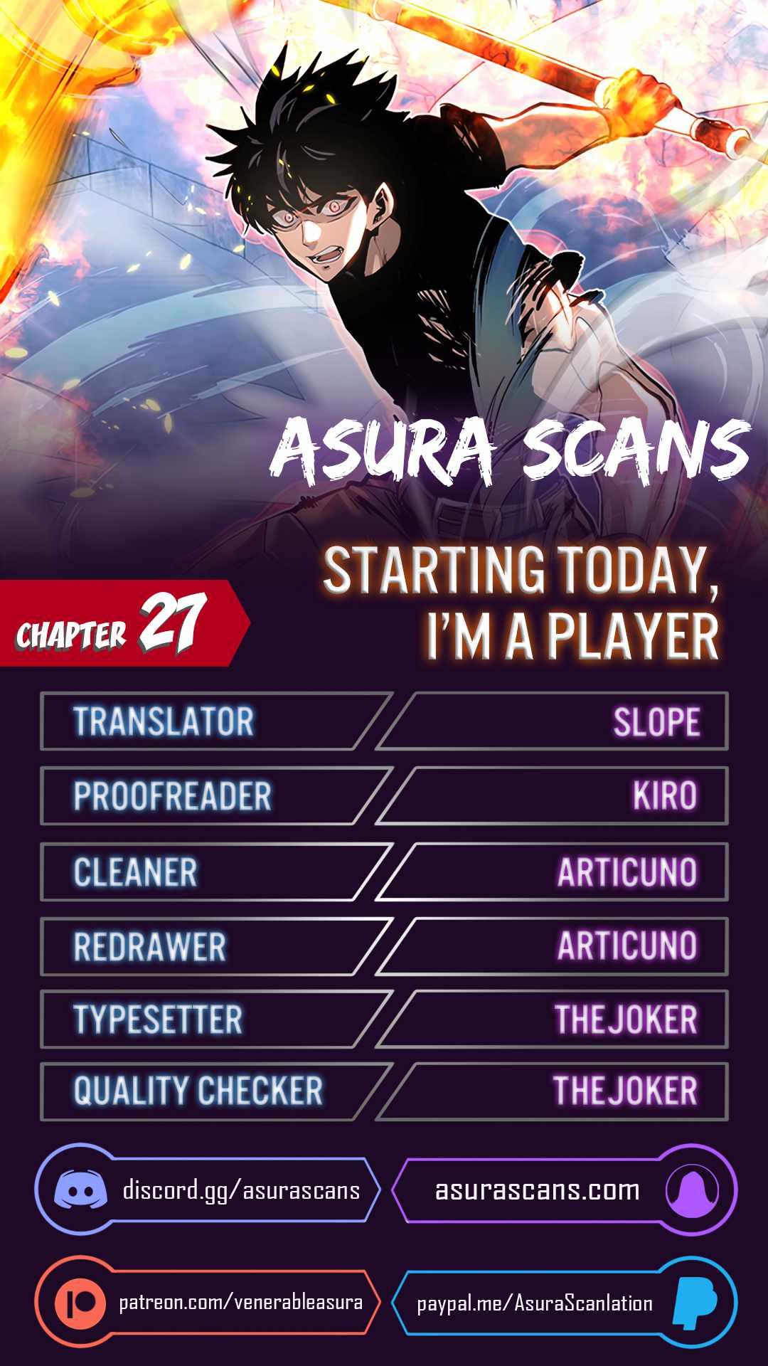 Player From Today Onwards Chapter 22